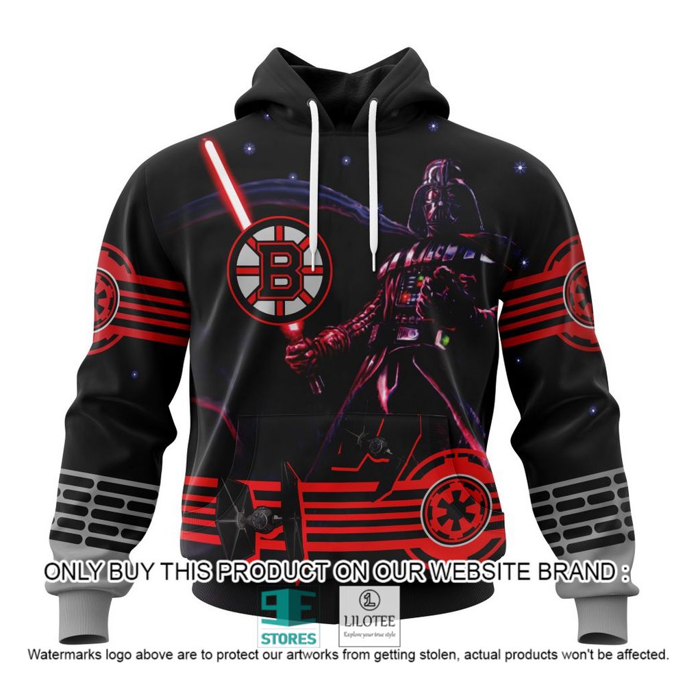 NHL Boston Bruins Star Wars Darth Vader Personalized 3D Hoodie, Shirt - LIMITED EDITION 19