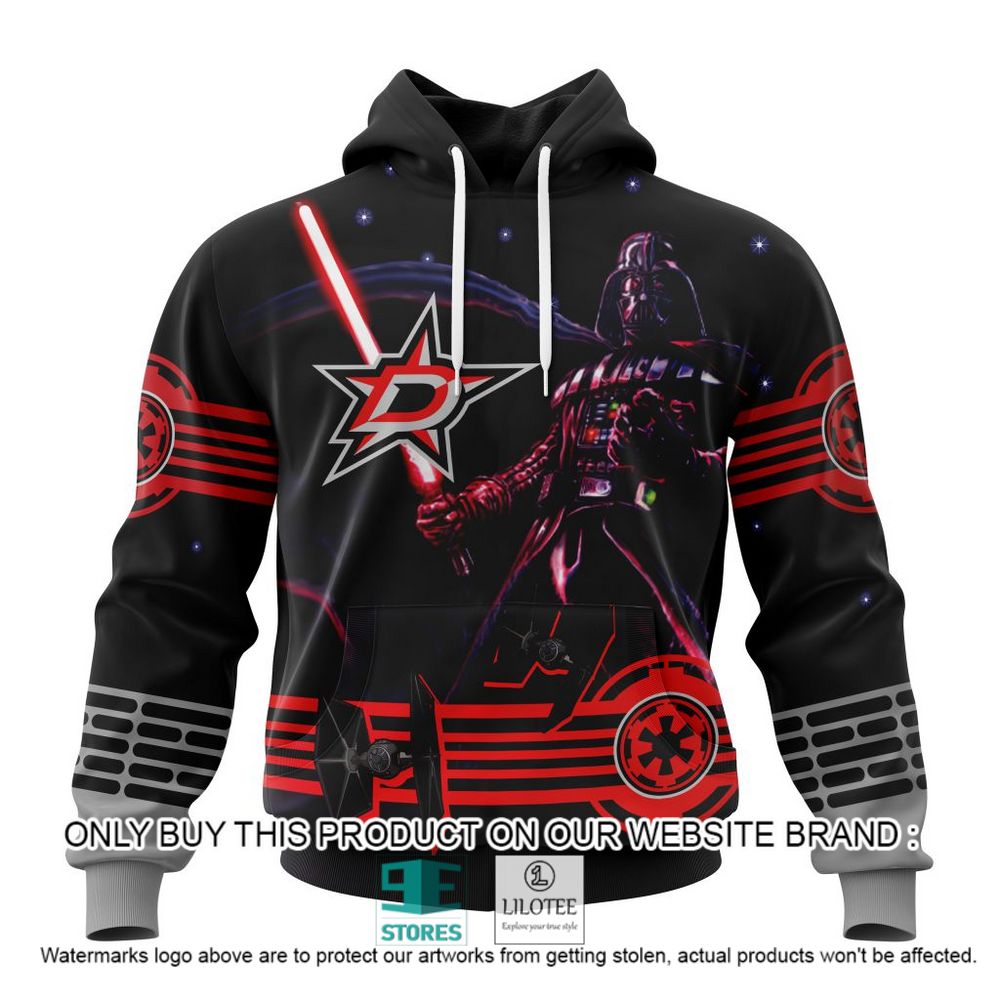 NHL Dallas Stars Star Wars Darth Vader Personalized 3D Hoodie, Shirt - LIMITED EDITION 19