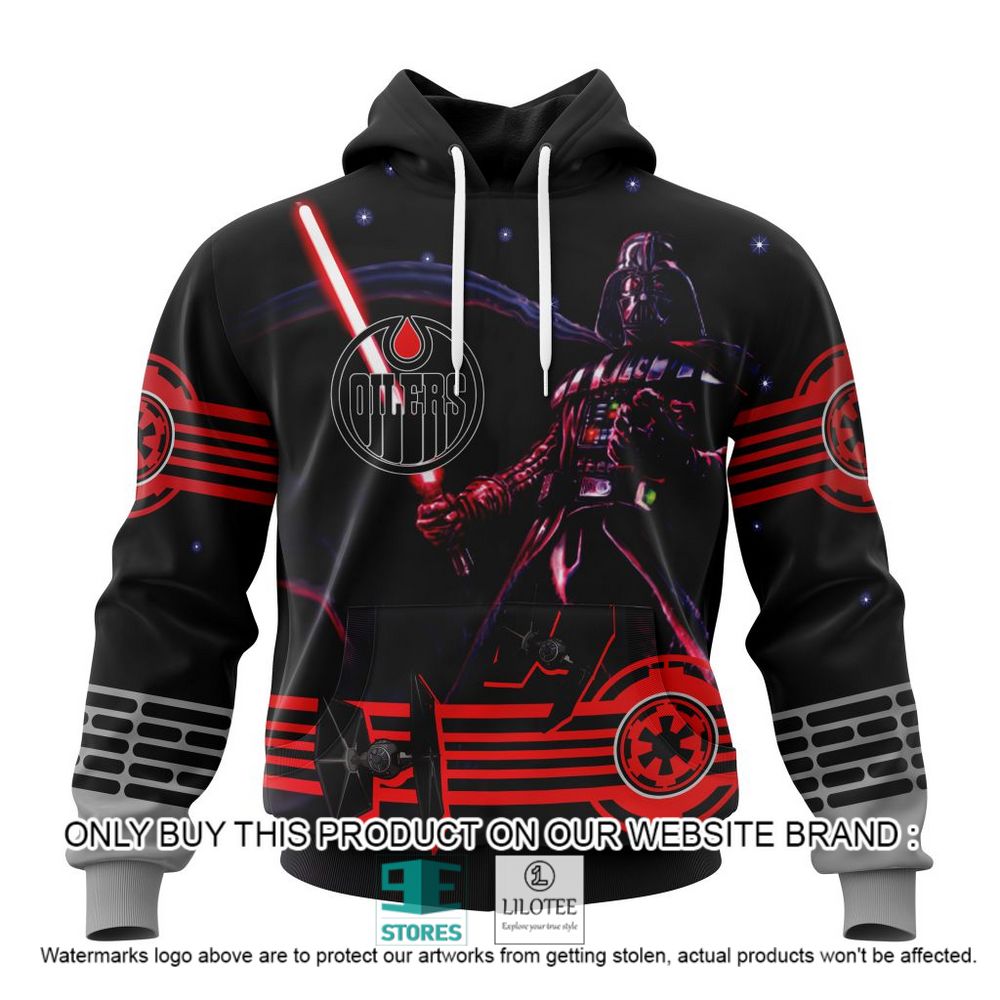 NHL Edmonton Oilers Star Wars Darth Vader Personalized 3D Hoodie, Shirt - LIMITED EDITION 18