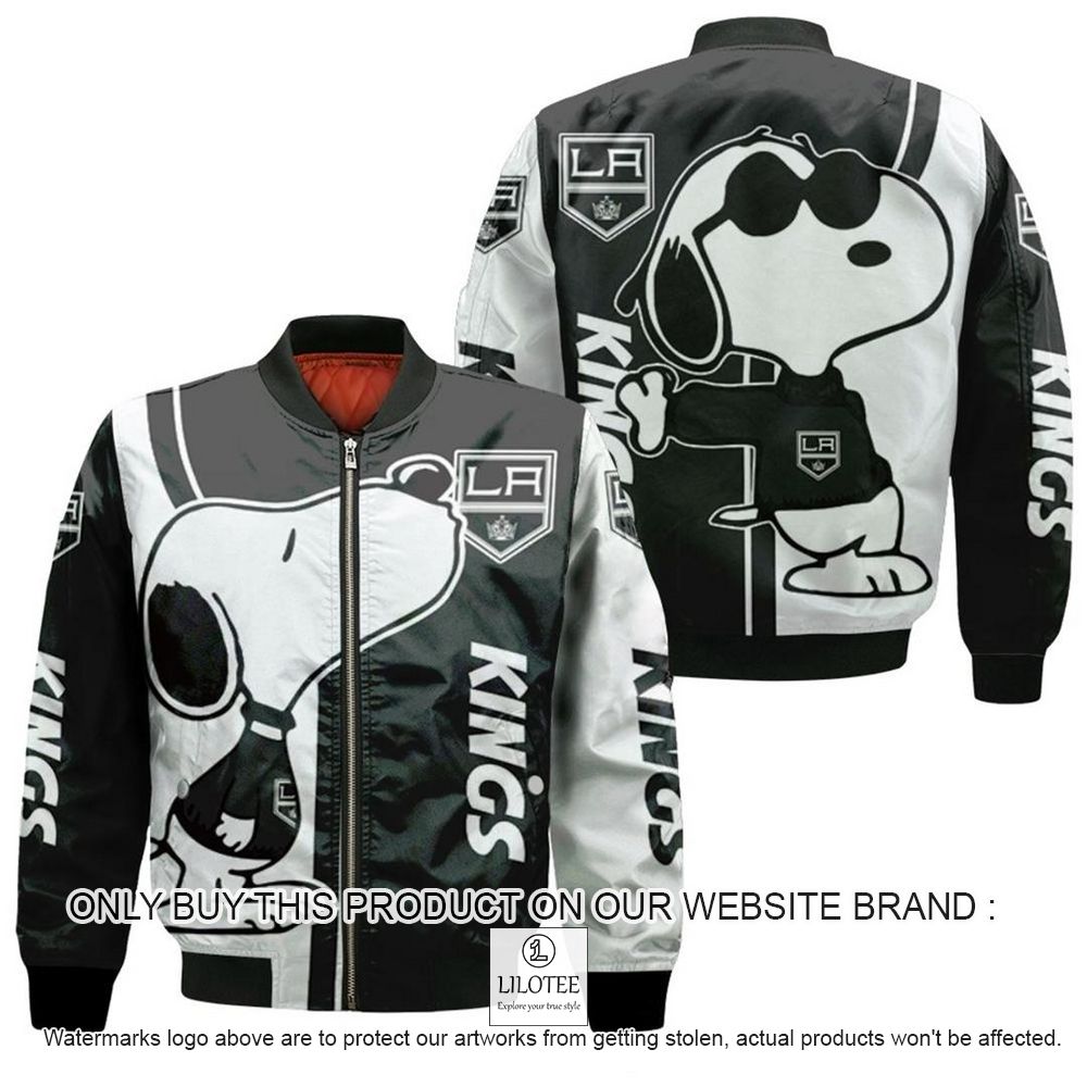 NHL Los Angeles Kings Snoopy Bomber Jacket - LIMITED EDITION 11