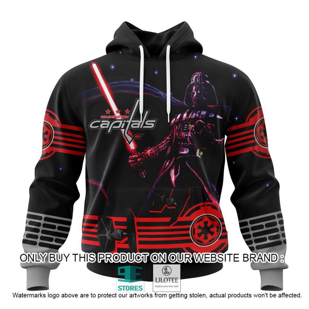 NHL Washington Capitals Star Wars Darth Vader Personalized 3D Hoodie, Shirt - LIMITED EDITION 19