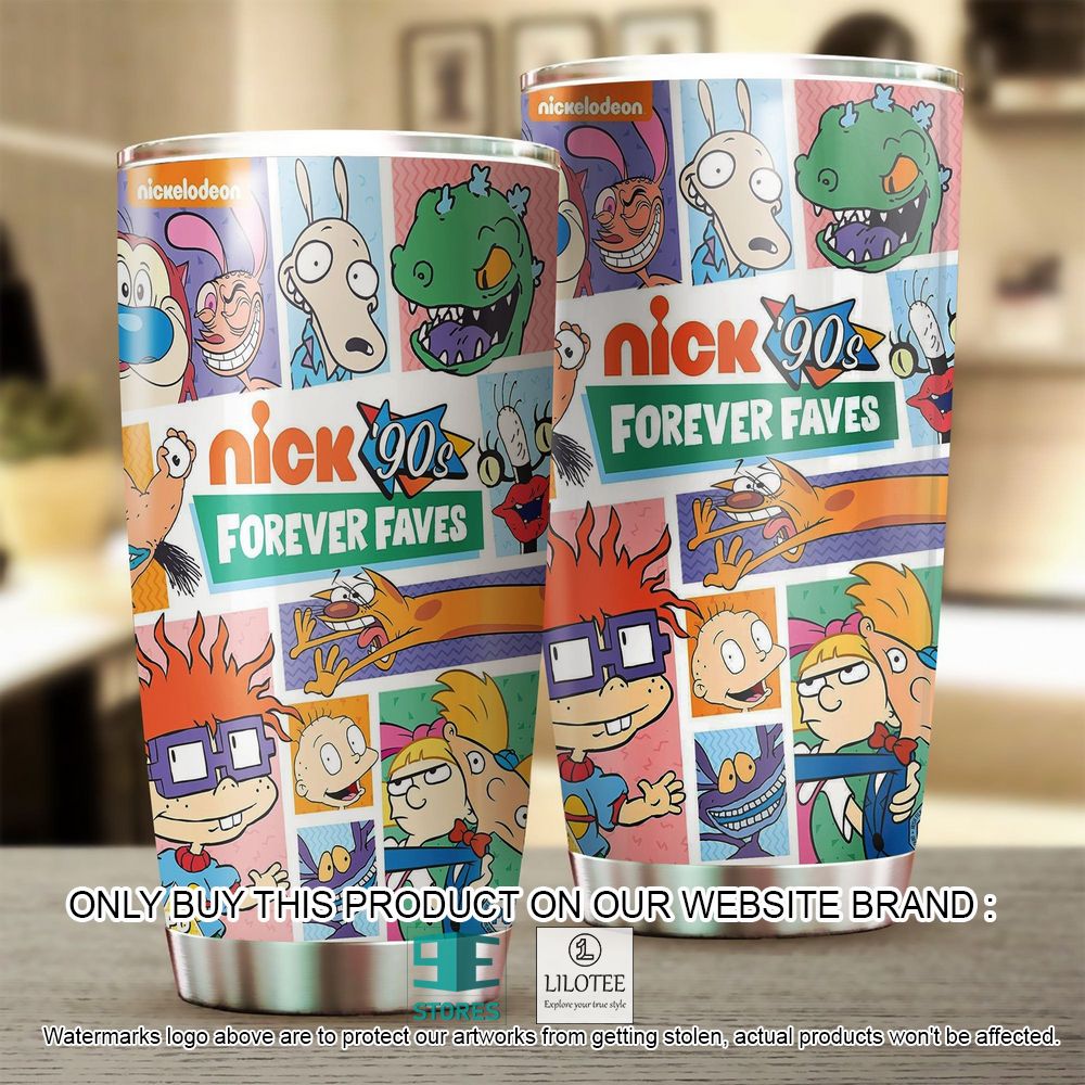 Nickelodeon 90s Forever Faves Tumbler - LIMITED EDITION 5