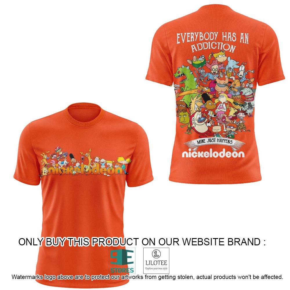 Nickelodeon Everybody Has an Addiction Mine Just Happens 3D Hoodie, Shirt - LIMITED EDITION 8