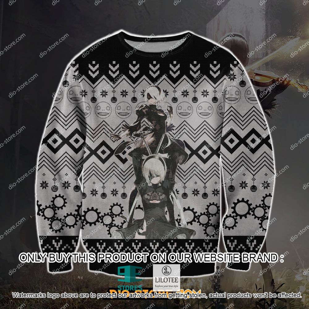 Nier Automata Game Ugly Christmas Sweater - LIMITED EDITION 10