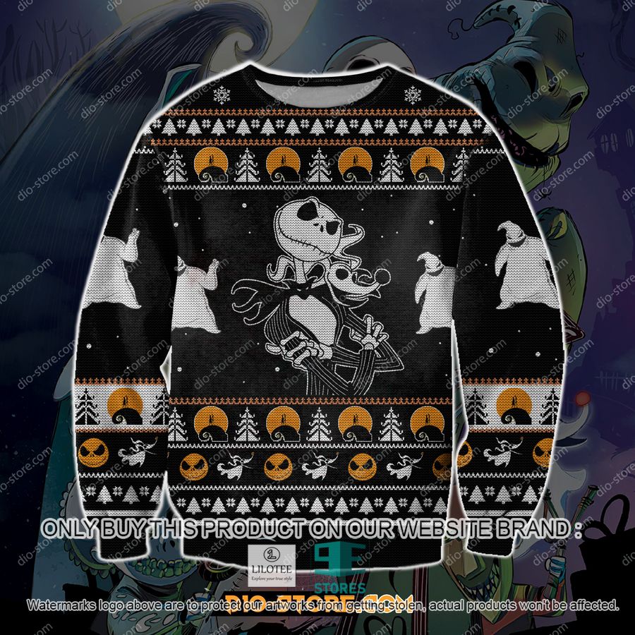 Nightmare Before X'Mas Ugly Christmas Sweater, Sweatshirt 17