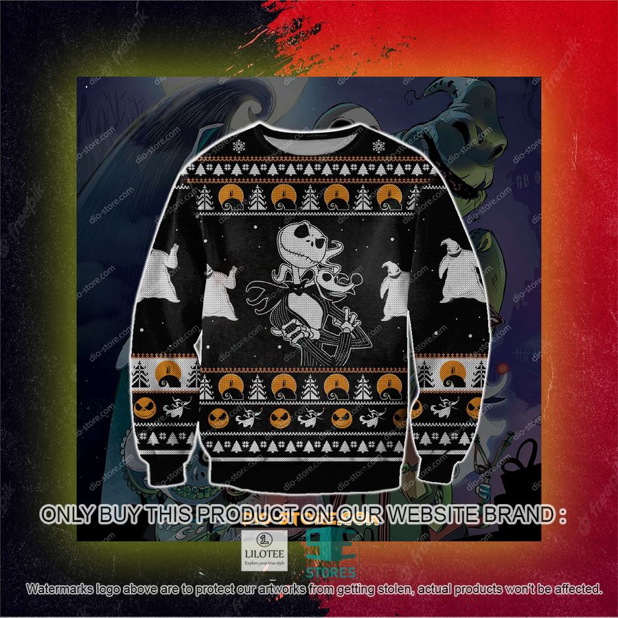 Nightmare Before X'Mas Ugly Christmas Sweater, Sweatshirt 3 Nightmare Before X'Mas Ugly Christmas Sweater, Sweatshirt - Image 3