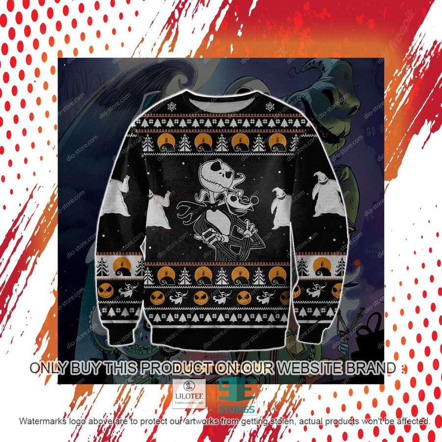 Nightmare Before X'Mas Ugly Christmas Sweater, Sweatshirt 4 Nightmare Before X'Mas Ugly Christmas Sweater, Sweatshirt - Image 4