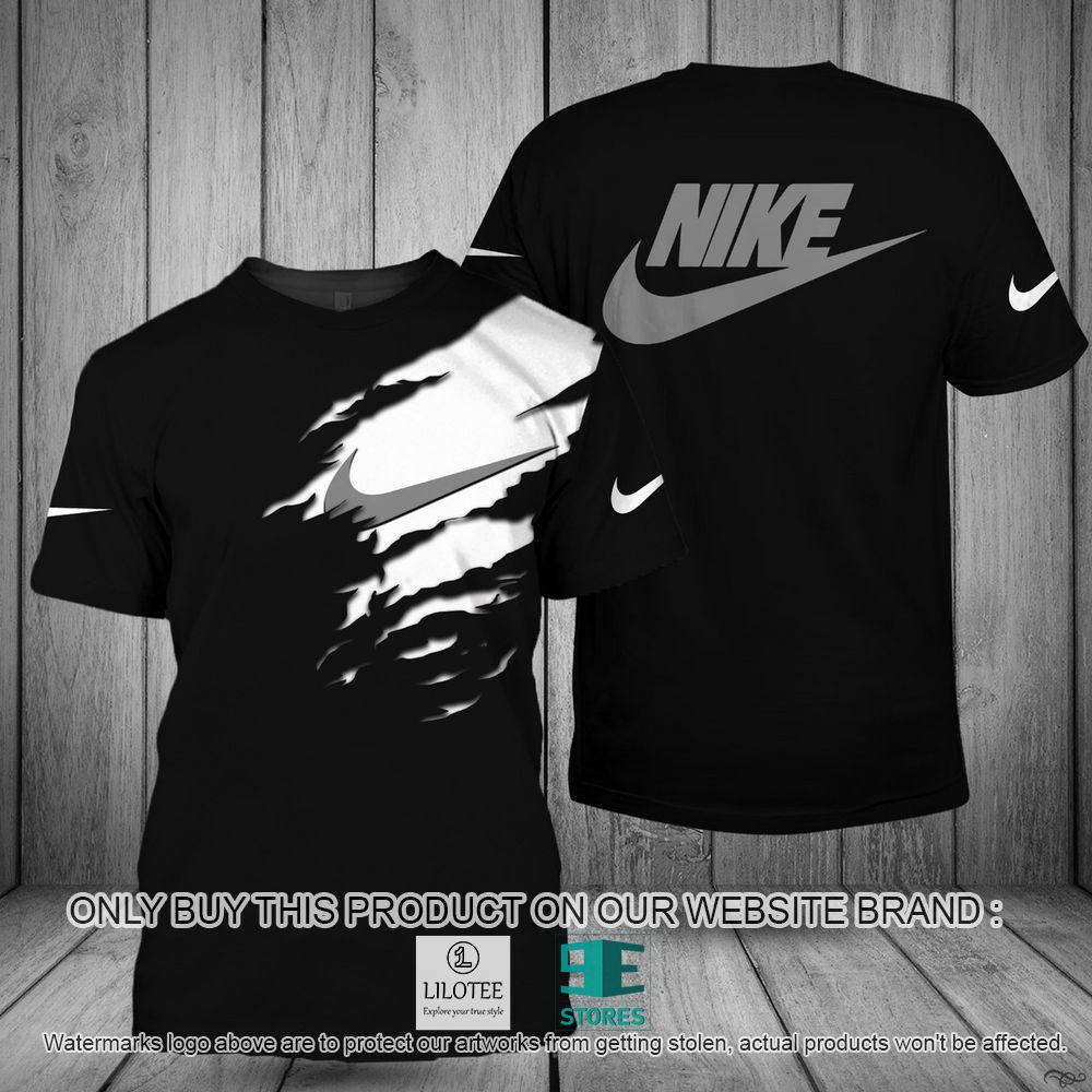 Nike Black Color 3D Shirt - LIMITED EDITION 11