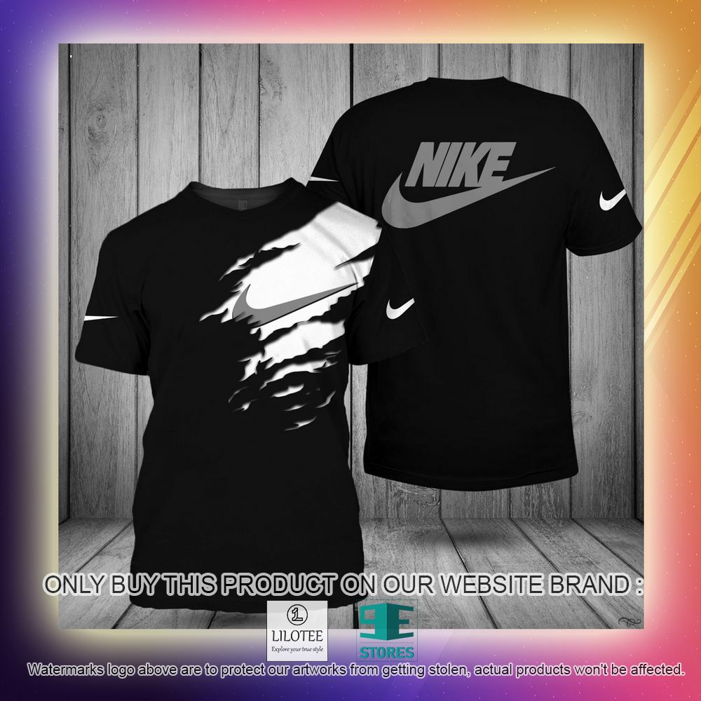 Nike Black Color 3D Shirt - LIMITED EDITION 3 Nike Black Color 3D Shirt - LIMITED EDITION - Image 3
