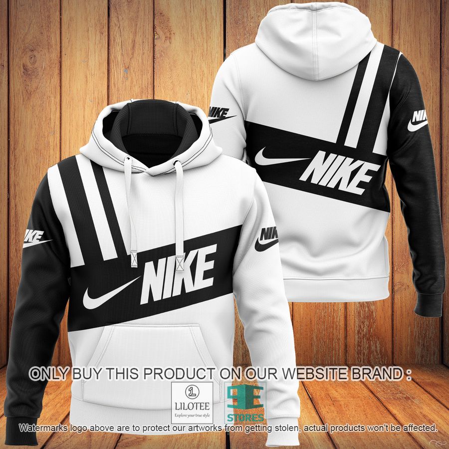 Nike brand white black 3D Hoodie - LIMITED EDITION 8