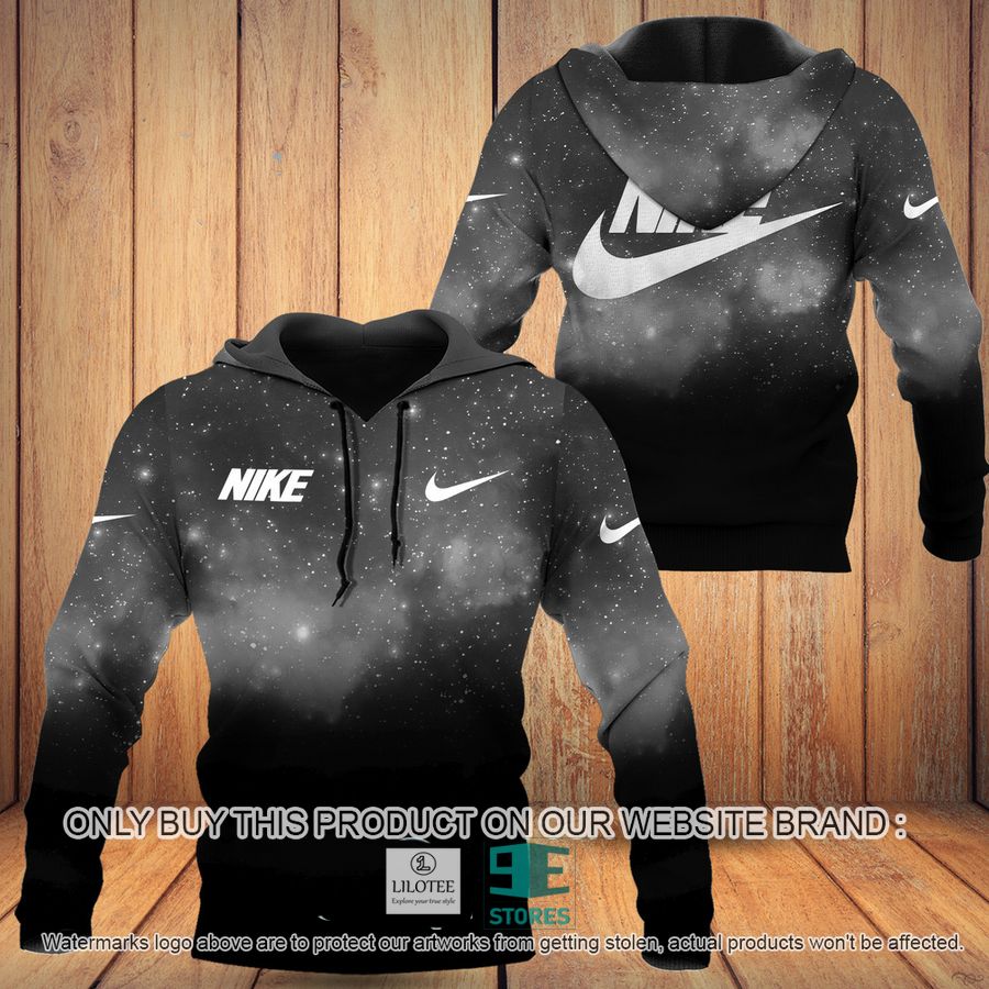 Nike Galaxy Black 3D All Over Print Hoodie 9