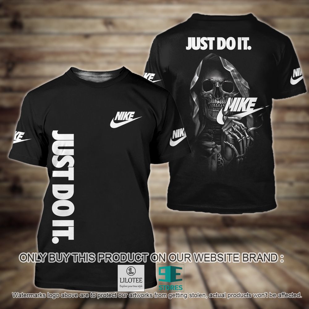 Nike Just Do It Skull 3D Shirt - LIMITED EDITION 10