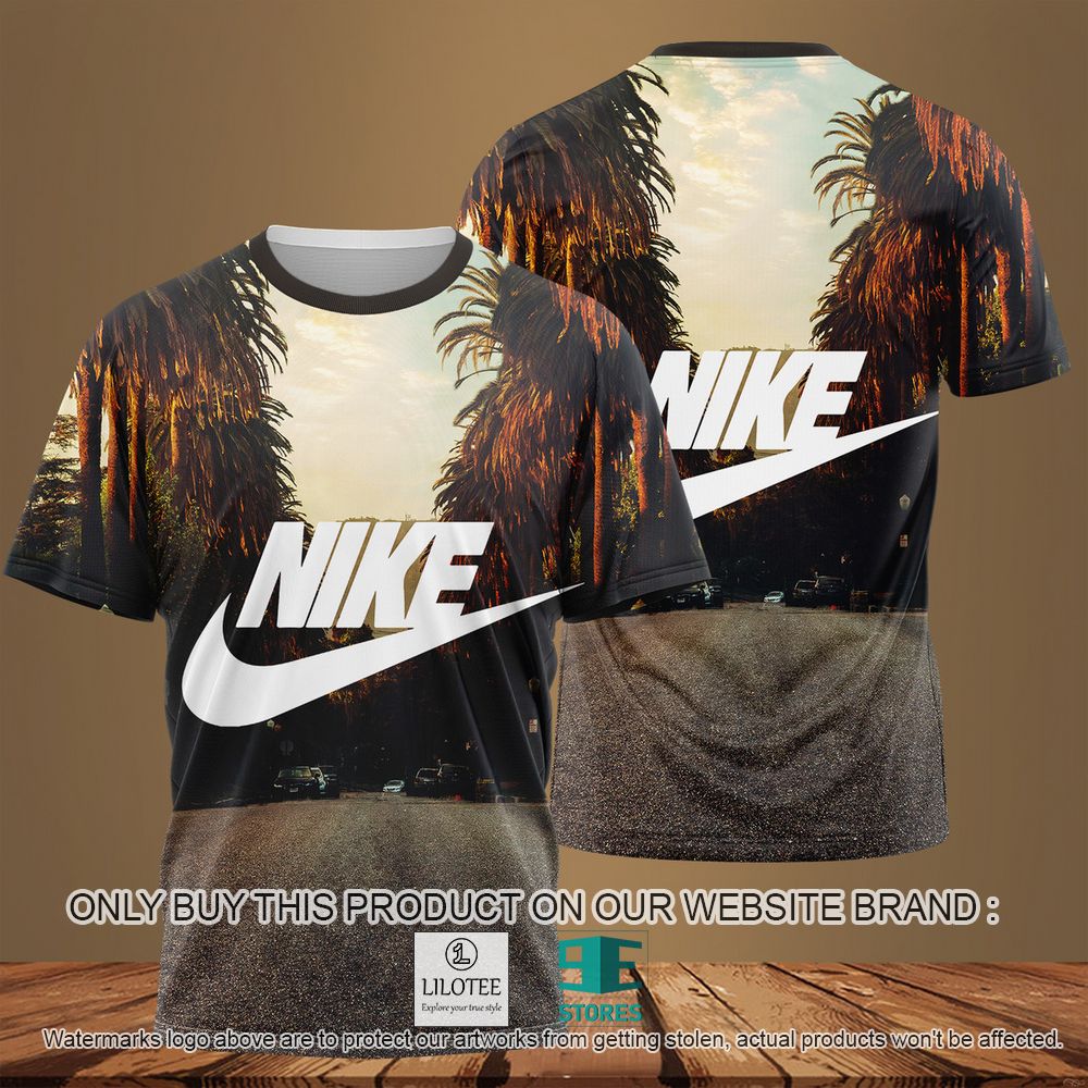 Nike Lane Palm Tree 3D Shirt - LIMITED EDITION 11