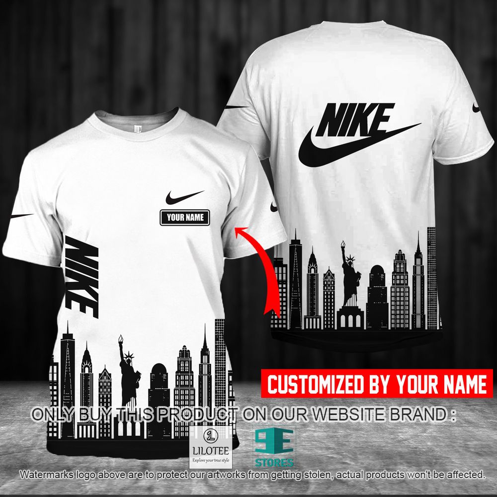 Nike New York City Custom Name 3D Shirt - LIMITED EDITION 10