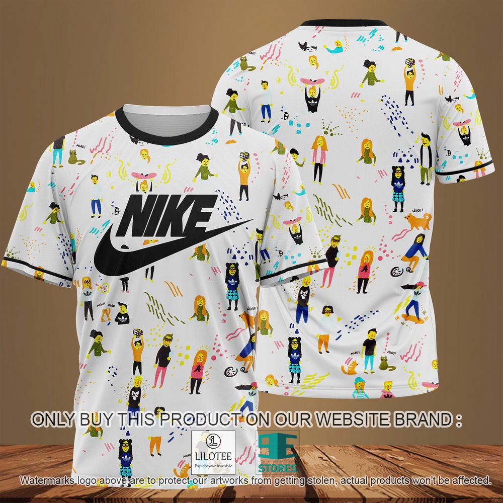 Nike People With Animal 3D Shirt - LIMITED EDITION 11