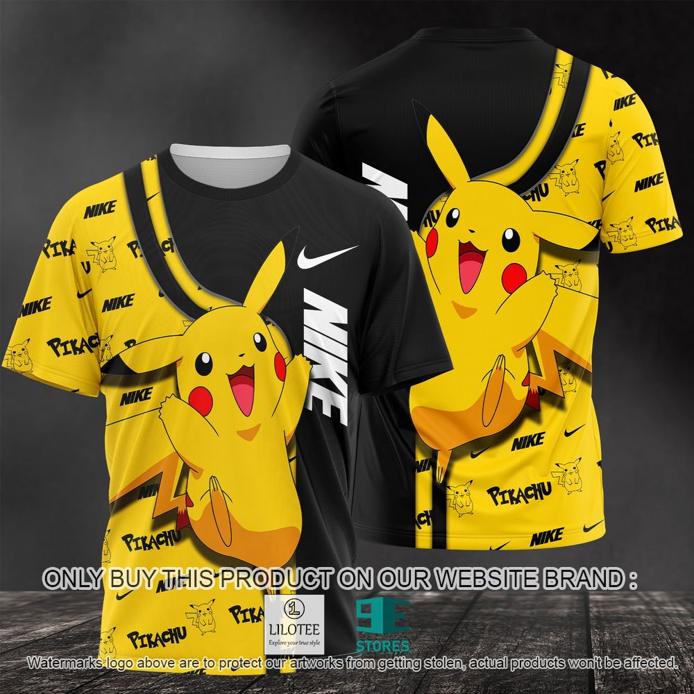 Nike Pikachu 3D Shirt - LIMITED EDITION 10