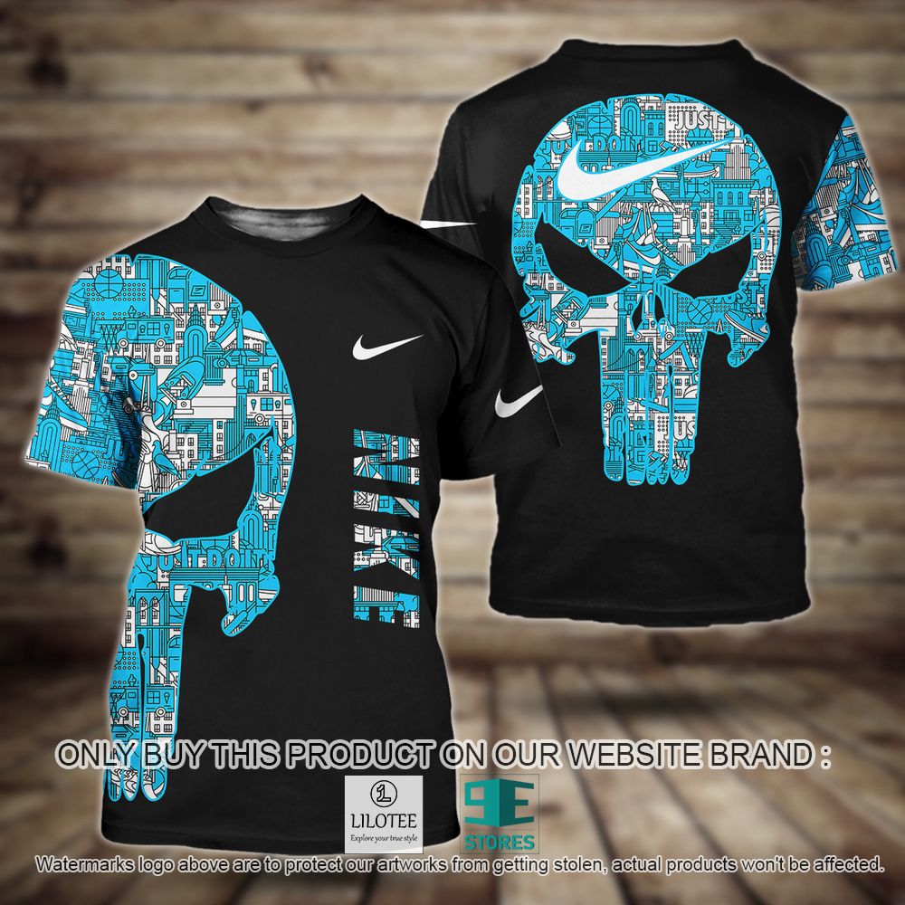 Nike Punisher Skull 3D Shirt - LIMITED EDITION 11
