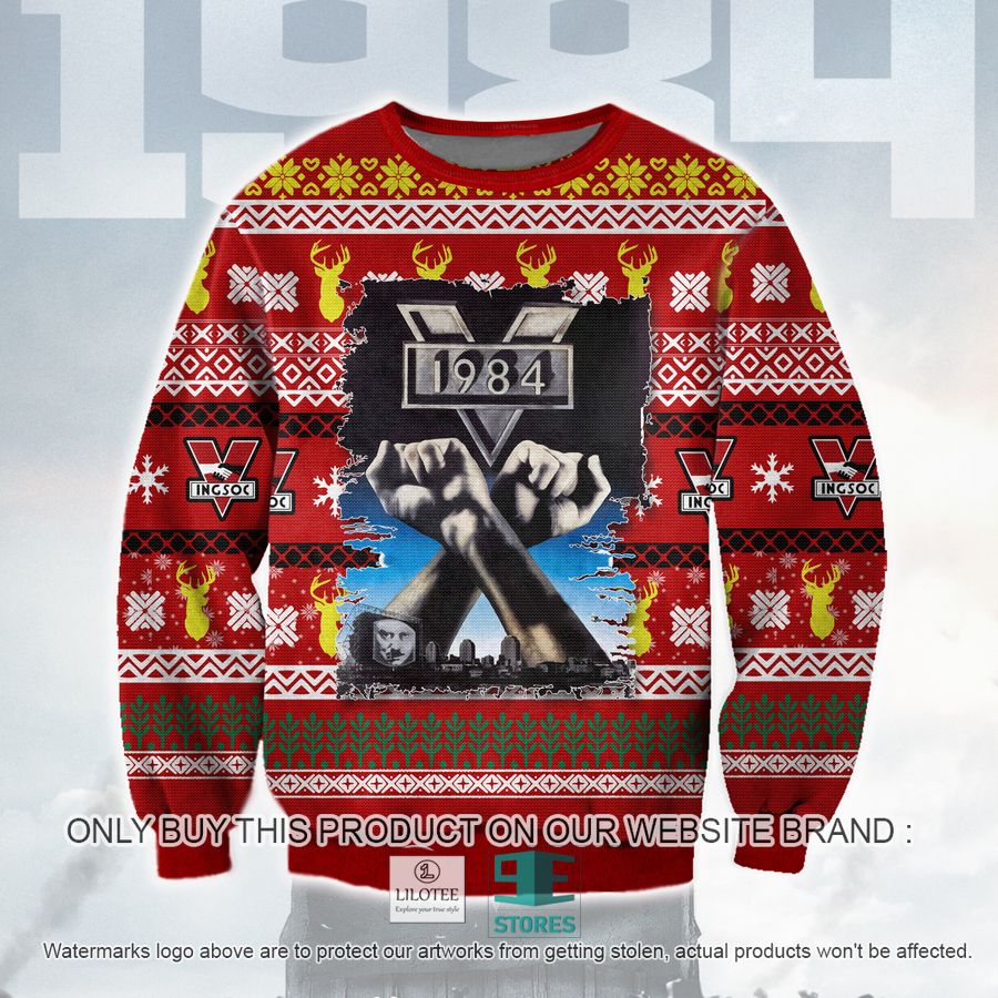 Nineteen Eighty-Four Ugly Christmas Sweater, Sweatshirt 17