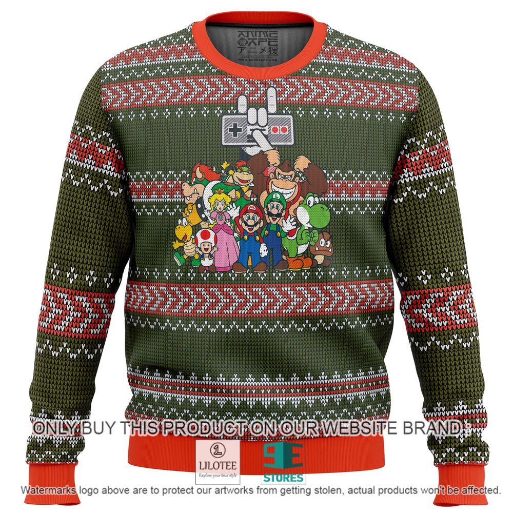 Nintendo Game Mario Christmas Sweater - LIMITED EDITION 11