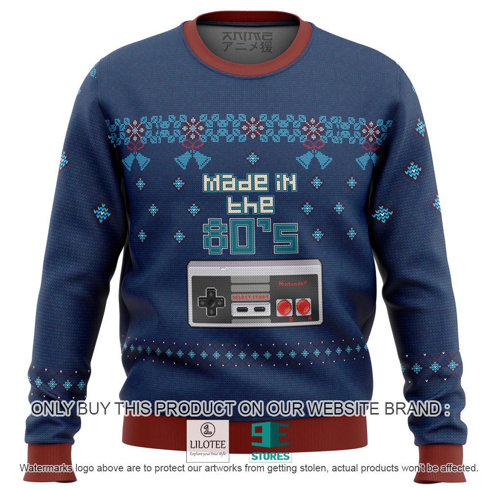 Nintendo made in the 80s Ugly Christmas Sweater - LIMITED EDITION 10