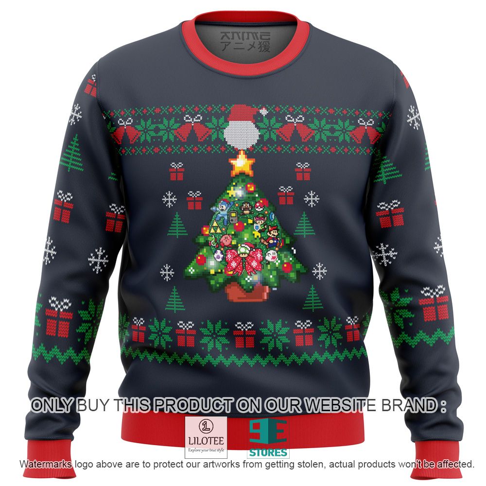 Nintendo Tree Ugly Christmas Sweater - LIMITED EDITION 10