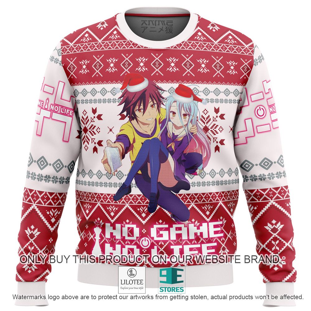 No Game No Life Alt Anime Ugly Christmas Sweater - LIMITED EDITION 11