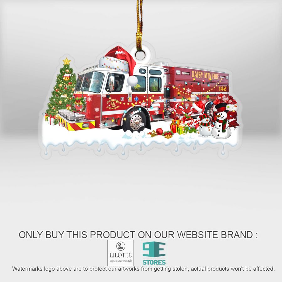 North Phoenix Arizona Daisy Mountain Fire & Medical Christmas Ornament - LIMITED EDITION 13