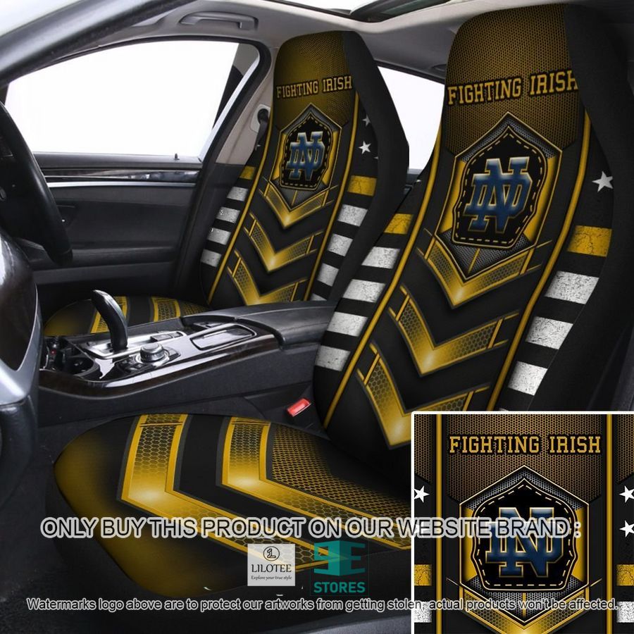 Notre Dame Fighting Irish University of Notre Dame Car Seat Covers 9