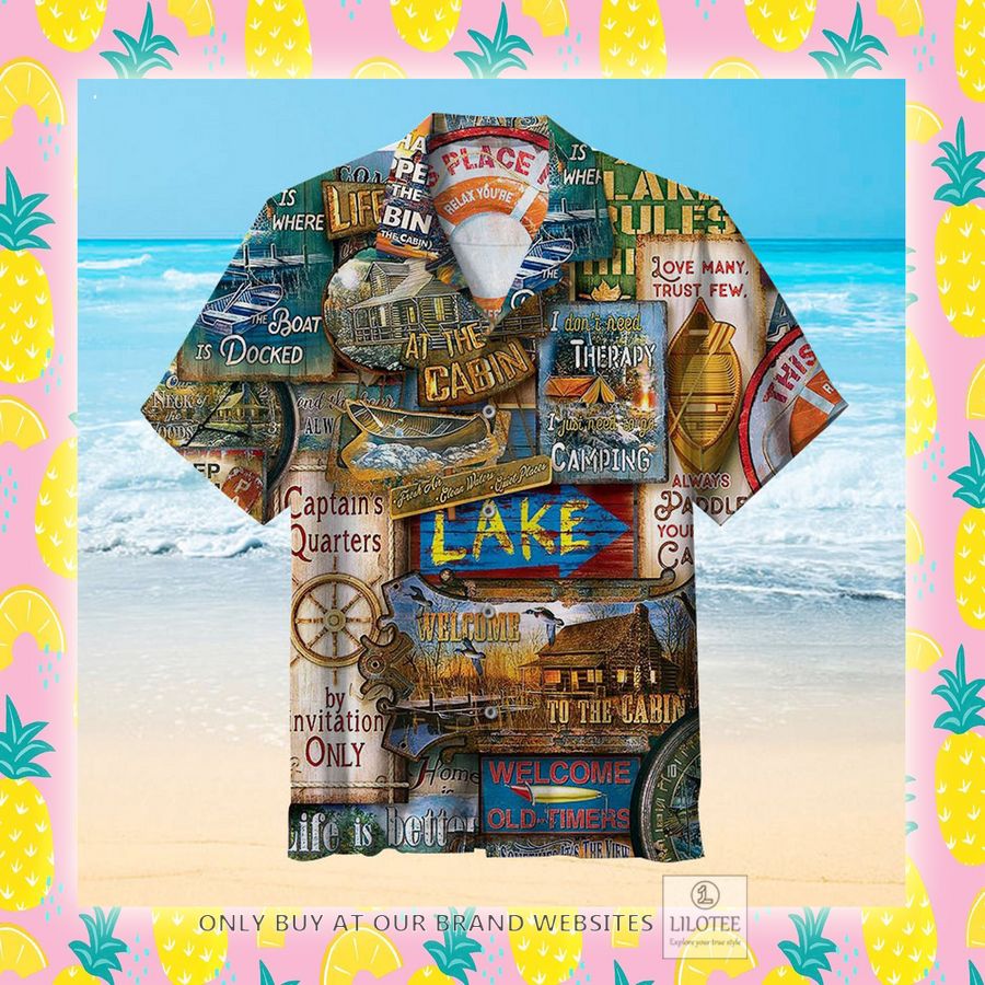 Off to The Lakehouse Hawaiian Shirt - LIMITED EDITION 7 Off to The Lakehouse Hawaiian Shirt - LIMITED EDITION - Image 7