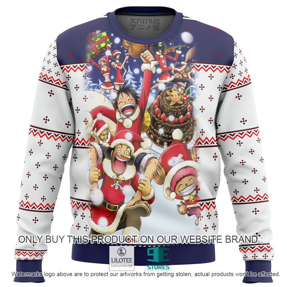 One Piece Crew Anime Ugly Christmas Sweater - LIMITED EDITION 10