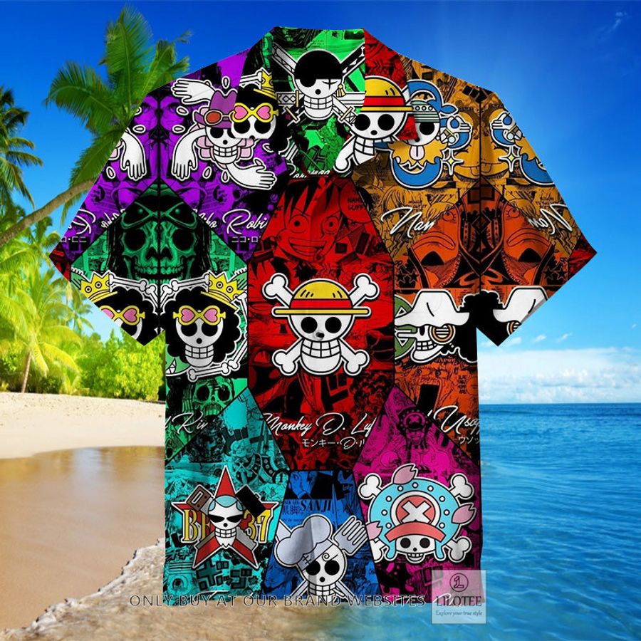 One Piece logo Hawaiian Shirt - LIMITED EDITION 8