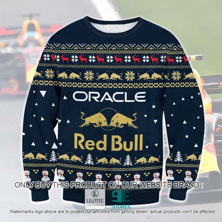 Oracle Red Bull Racing dark blue Ugly Christmas Sweater - LIMITED EDITION 8