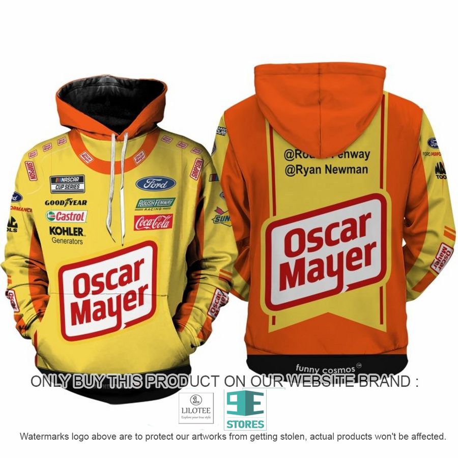 Oscar Mayer Ryan Newman Nascar 2022 Racing 3D Shirt, Hoodie 9