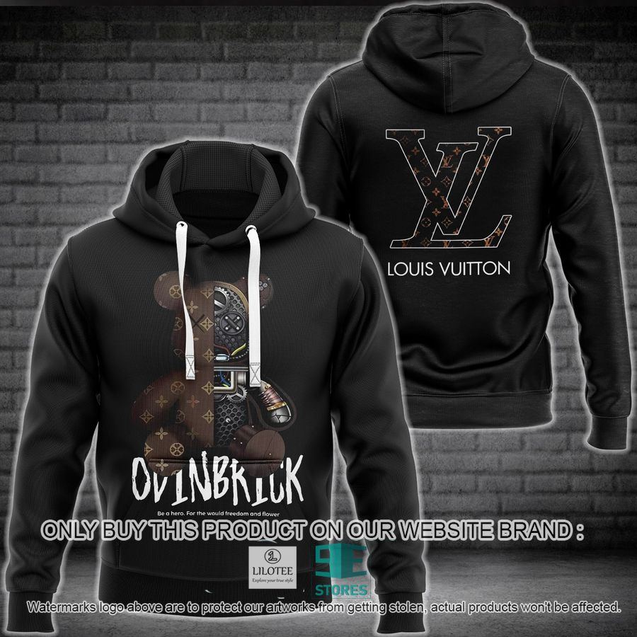 Ovinbrick Be A Hero For The World Freedom And Flower Louis Vuitton 3D All Over Print Hoodie 8