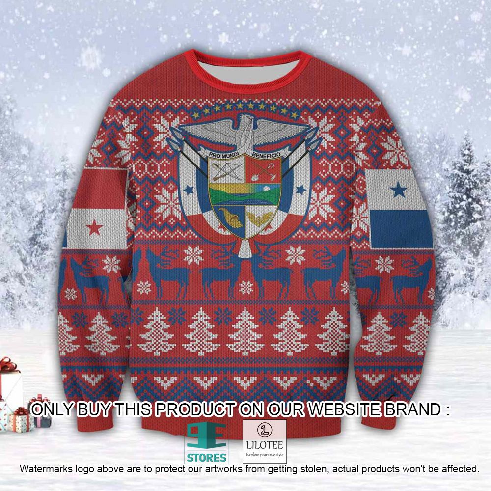Panama Pattern Ugly Christmas Sweater - LIMITED EDITION 11