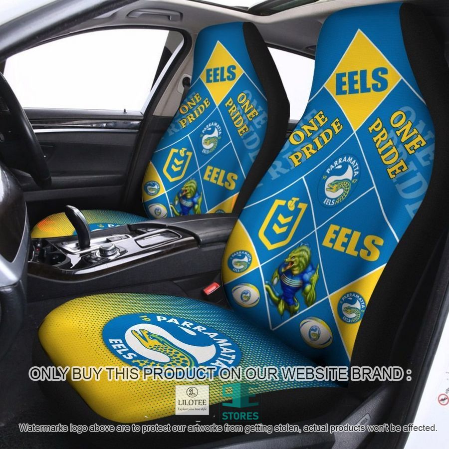 Parramatta Eels One Pride Car Seat Covers 8