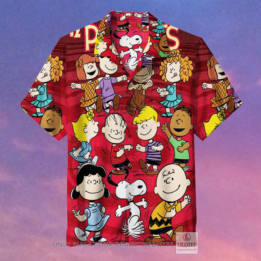 Peanuts Characters Red Hawaiian Shirt - LIMITED EDITION 8