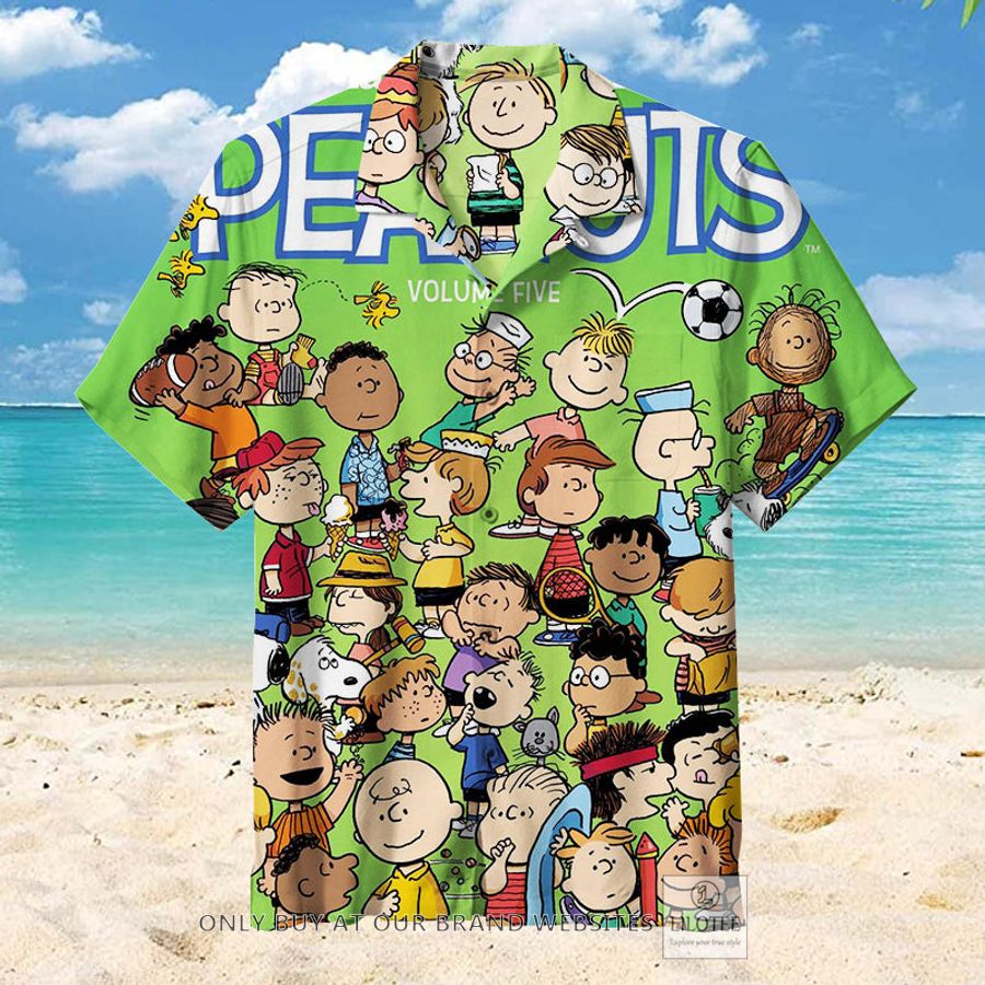 Peanuts Volume Five green Hawaiian Shirt - LIMITED EDITION 9