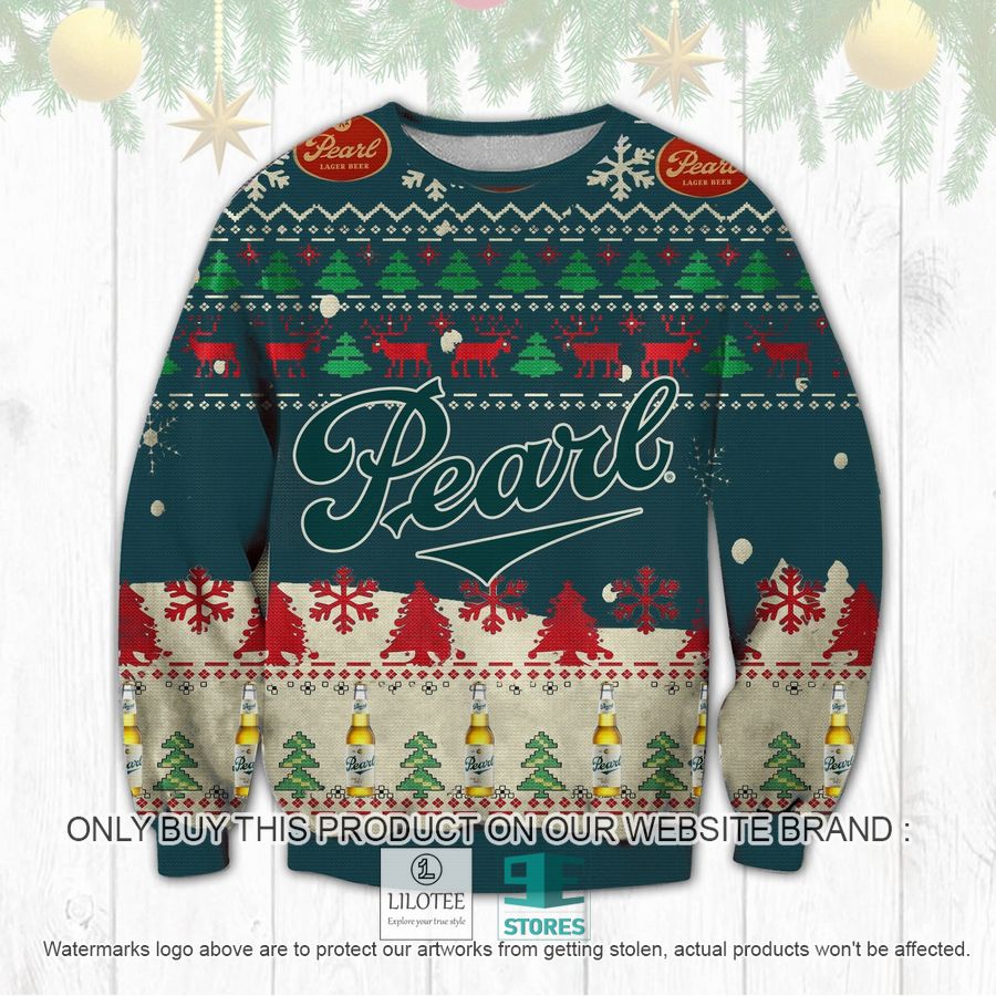 Pearl Lager beer Christmas Ugly Christmas Sweater - LIMITED EDITION 8