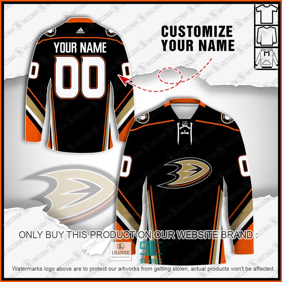 Personalized Anaheim Ducks NHL Hockey jersey 7