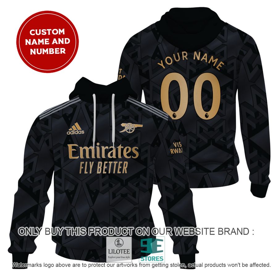 Personalized Arsenal FC Emirates Fly Better Adidas 3D Shirt, Hoodie - LIMITED EDITION 17