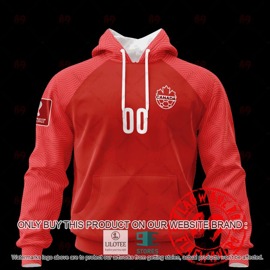 Personalized Canada Home Jersey World Cup 2022 red Shirt, Hoodie - LIMITED EDITION 15