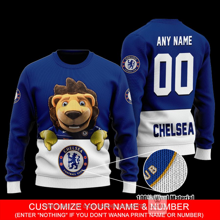 Personalized Chelsea Wool Sweater 9
