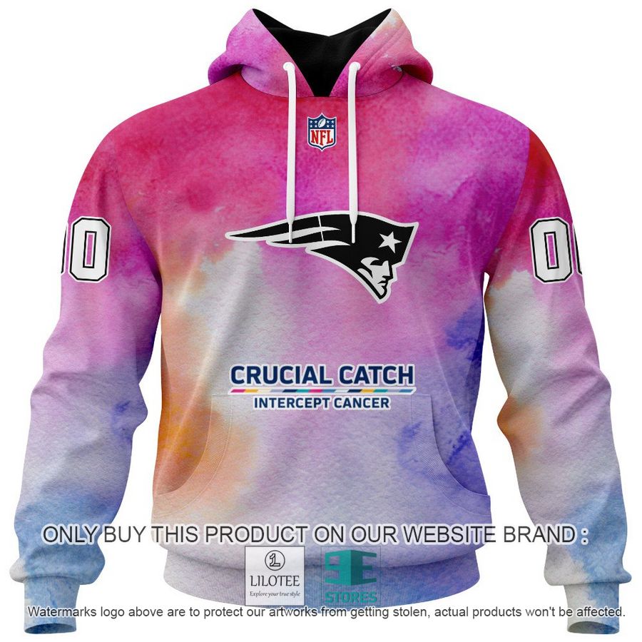 Personalized Crucial Catch Intercept Cancer New England Patriots Shirt, Hoodie - LIMITED EDITION 15