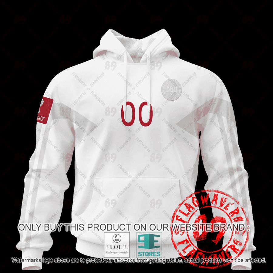 Personalized Denmark Away Jersey World Cup 2022 Shirt, Hoodie - LIMITED EDITION 14