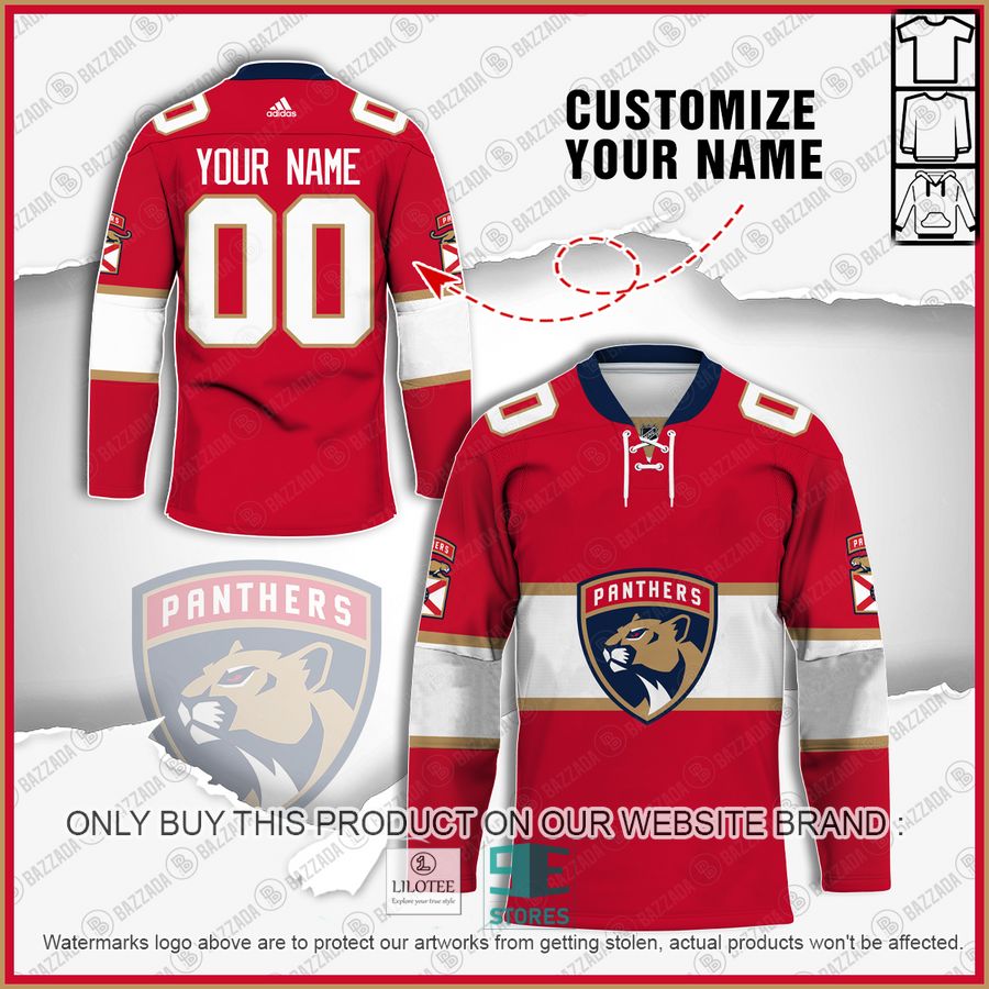 Personalized Florida Panthers NHL Hockey jersey 6