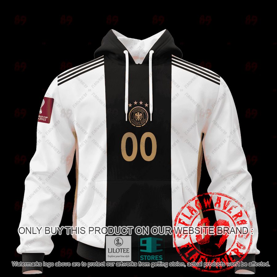 Personalized Germany Home Jersey World Cup 2022 white black Shirt, Hoodie - LIMITED EDITION 14