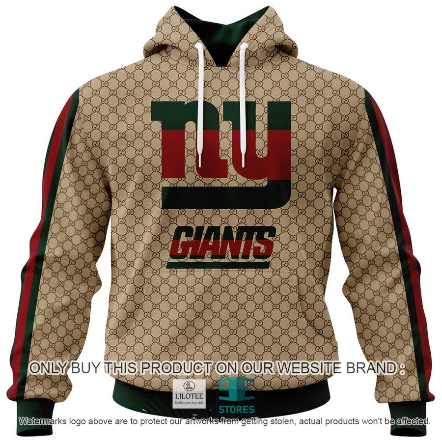 Personalized Gucci New York Giants 3D Hoodie, Hoodie Mask 9