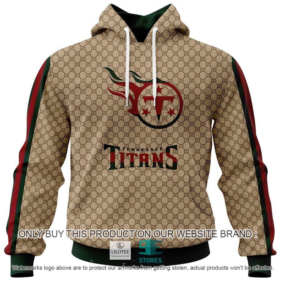 Personalized Gucci Tennessee Titans 3D Hoodie, Hoodie Mask 8