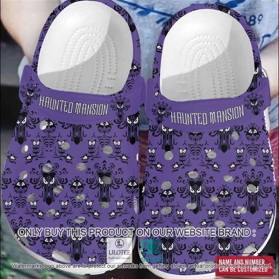 Personalized Haunted Mansion Crocs Crocband Shoes - LIMITED EDITION 4
